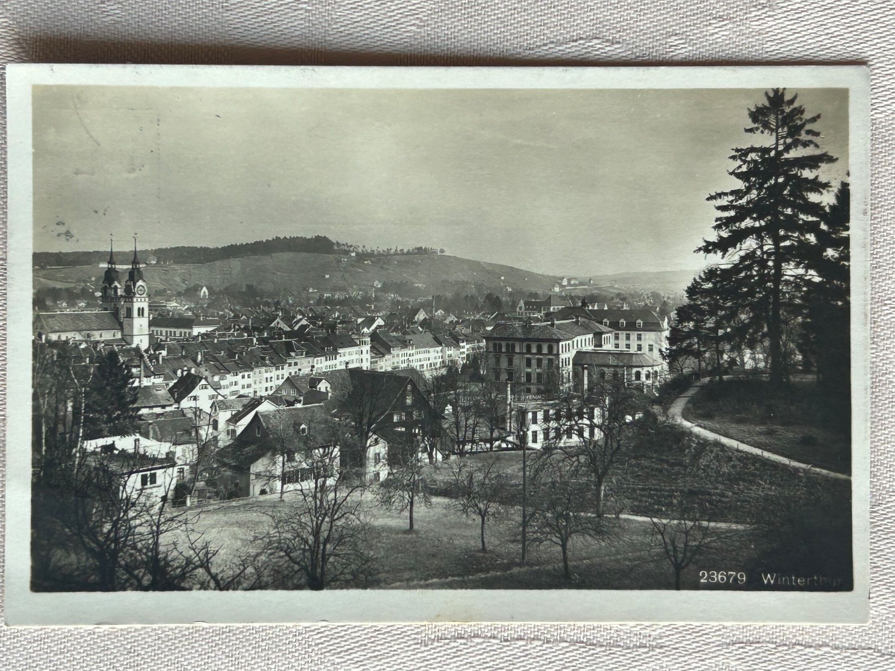 Cartes postales: ZH Winterthur 1923 – D'occasion à Gächliwil par H-PL