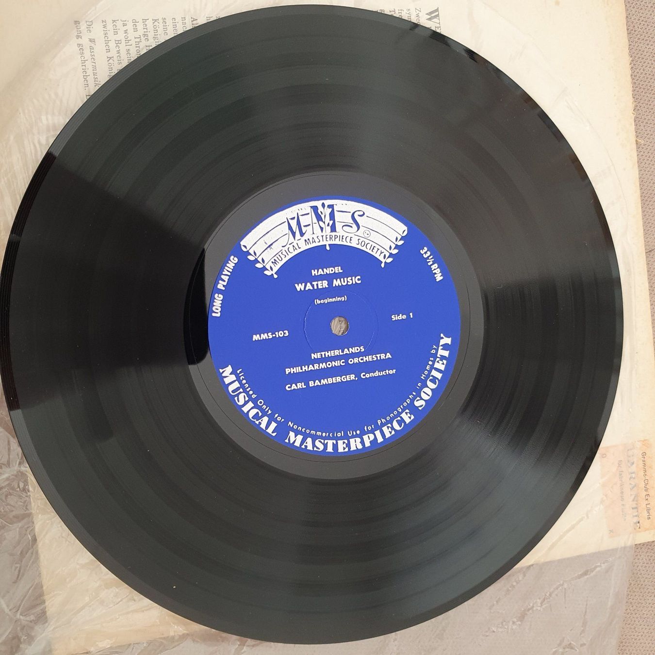 Dischi in vinile: Händel Wassermusik LP – Usato da Chur venduto da BettinaOlczyk 2