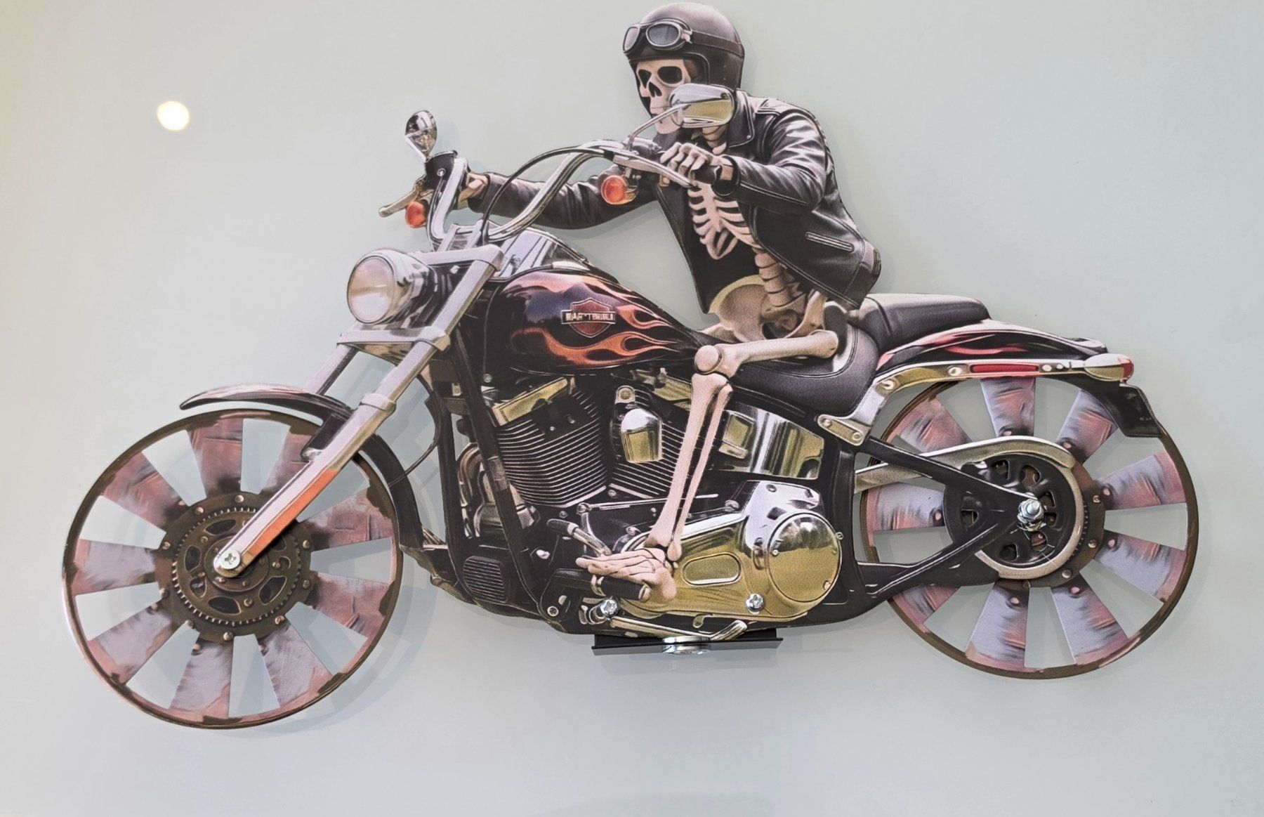 Altro in Decorazioni & Accessori: Skelett-Motorrad-Windspiel 2+1 – Usato da Altendorf venduto da keskomat