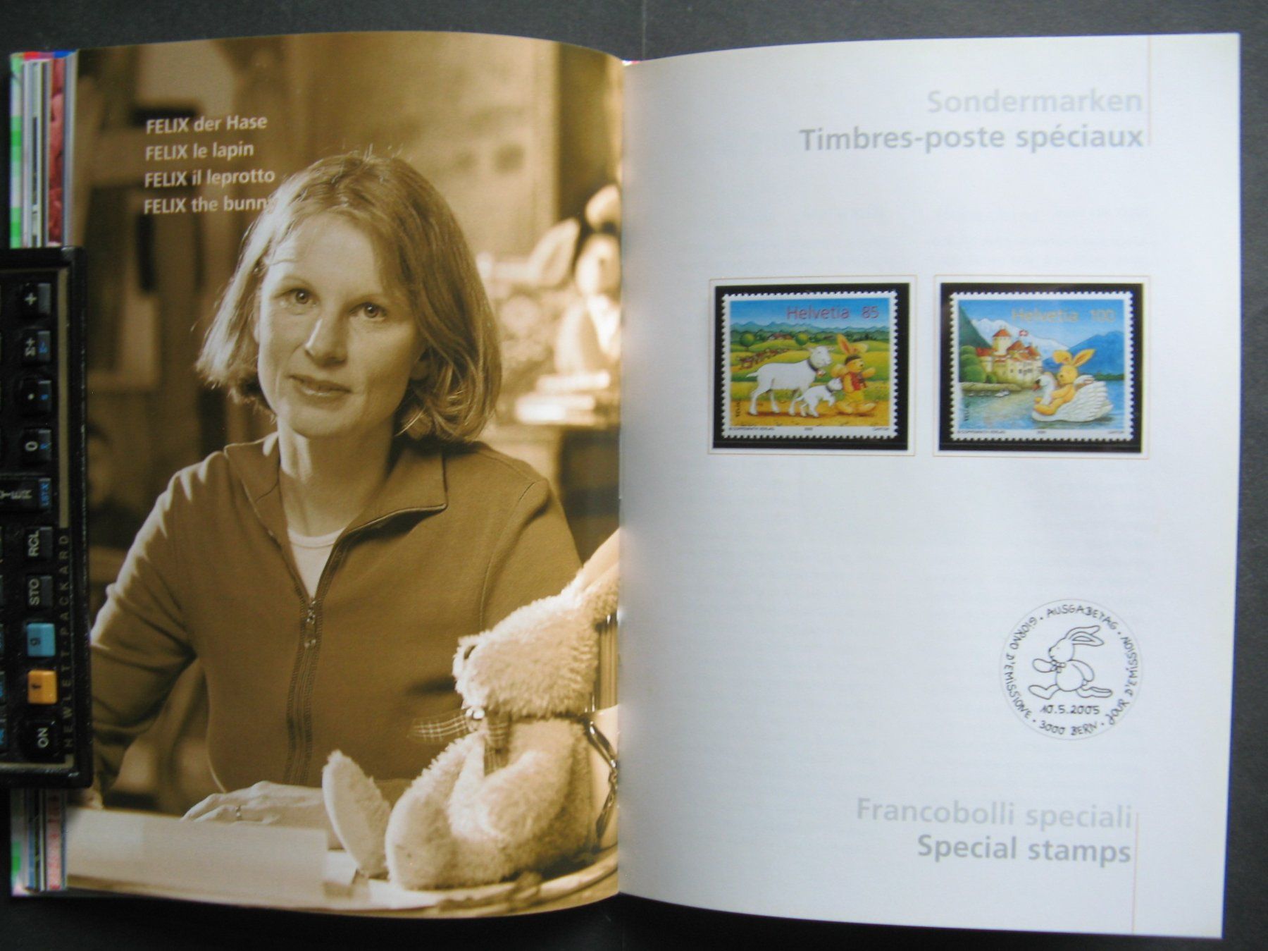 Tutti i francobolli: PTT-Jahrbuch 2005 postfrisch ** – Nuovo (secondo la descrizione) da Frauenfeld venduto da Interessent1 6