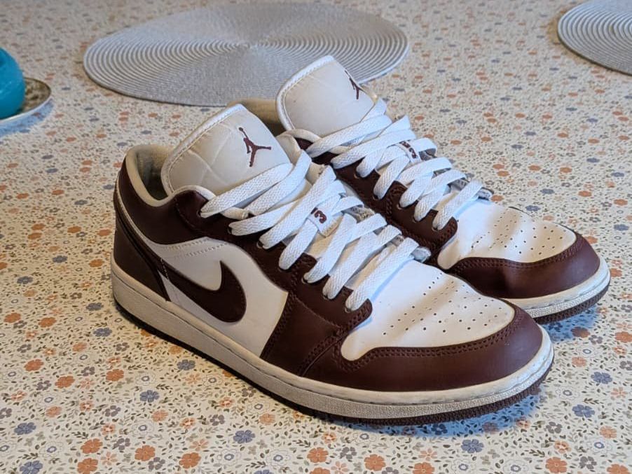 Jordan Scarpe da uomo: Jordan Air 1 Low Braun-Weiss – Usato da Bürglen TG venduto da dan_zy87 1