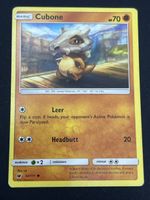 Pokemon Karte Cubone  52/111 von 2017 non Holo 