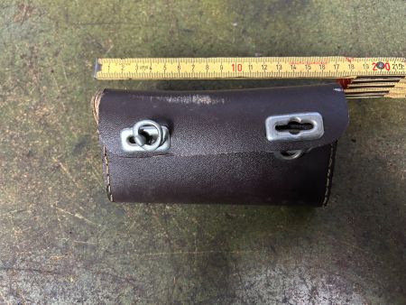 Vintage Velotasche/Werkzeugtasche, Braun