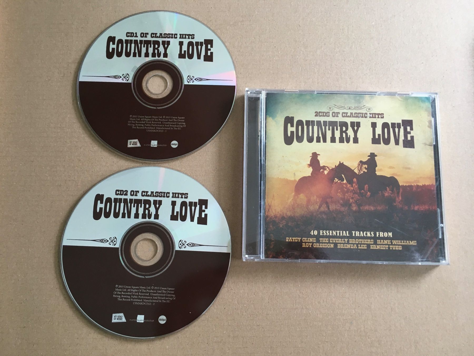 CDs: Various - Country Love Classic Hits -CD- – Gebraucht aus St.Gallen von MedienJoe