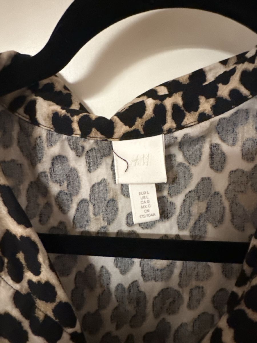 Vestiti: H&M Blusenkleid, Grösse L, oversized – Usato da Pfaffhausen venduto da Geraldine12 1