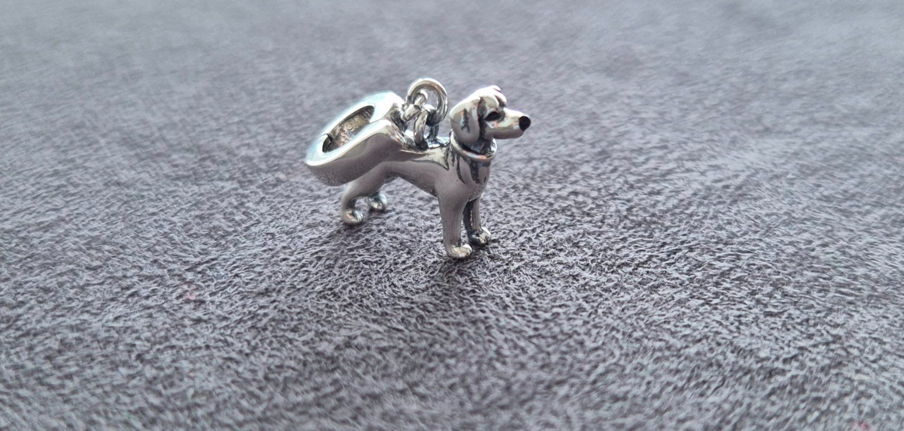 Ciondoli: Silber Charm Labrador Hund +Garantie – Nuovo (secondo la descrizione) da Rotkreuz venduto da Carbone_Bijou-Shop 3
