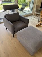 Bolia Sessel mit Hocker Top Zustand