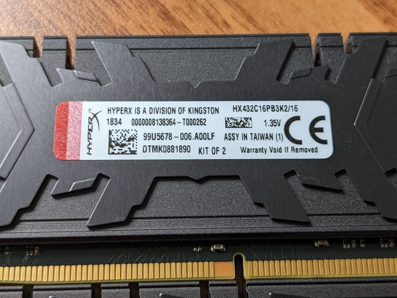 Hyperx Memoria / RAM: HyperX Predator RAM Kit - 32GB  DDR4 - 3200MT/s CL16 DIMM – Usato da Zuerich venduto da blo_qlp9 1