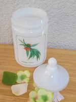 Vintage Apotheker Vorratsglas Opalglas 70er Jahre 