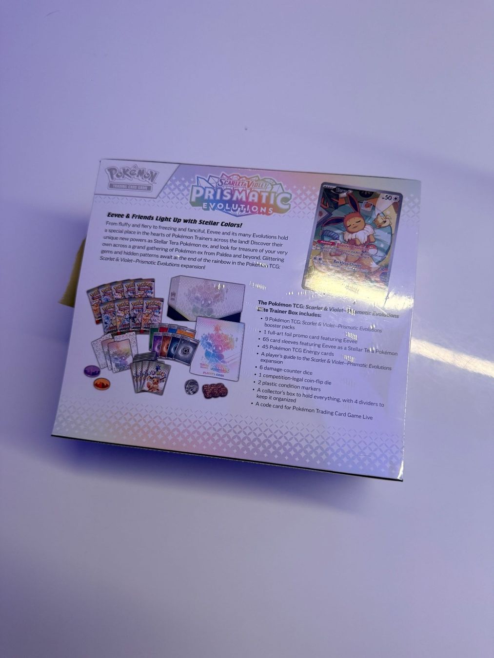 Pokémon Sammelbilder & Trading cards: Pokémon Prismatic Evolutions Top-Trainer-Box – Neu und originalverpackt aus Wimmis von Romrom95 1