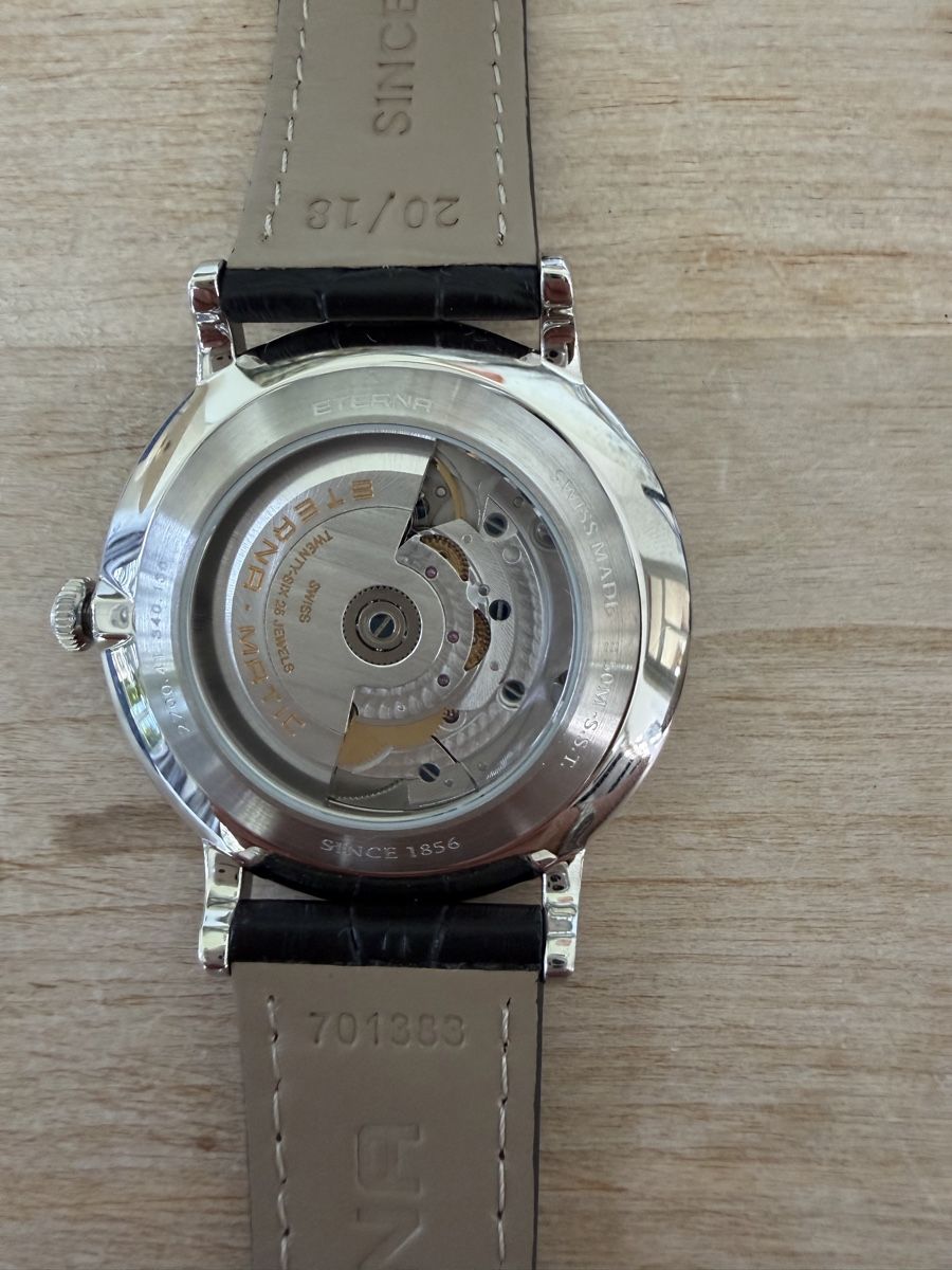 Eterna Orologi: Eterna Automatic Armbanduhr NEU – Nuovo e nell'imballaggio originale da Schaffhausen venduto da oscarstahelag 1