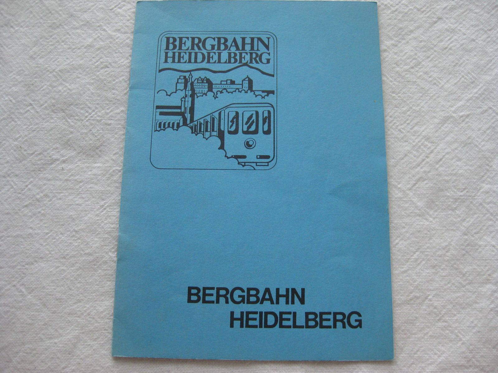 Zeitschriften & Magazine: Broschüre: Bergbahn Heidelberg – Gebraucht aus Malters von Marosko