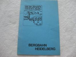 Broschüre: Bergbahn Heidelberg