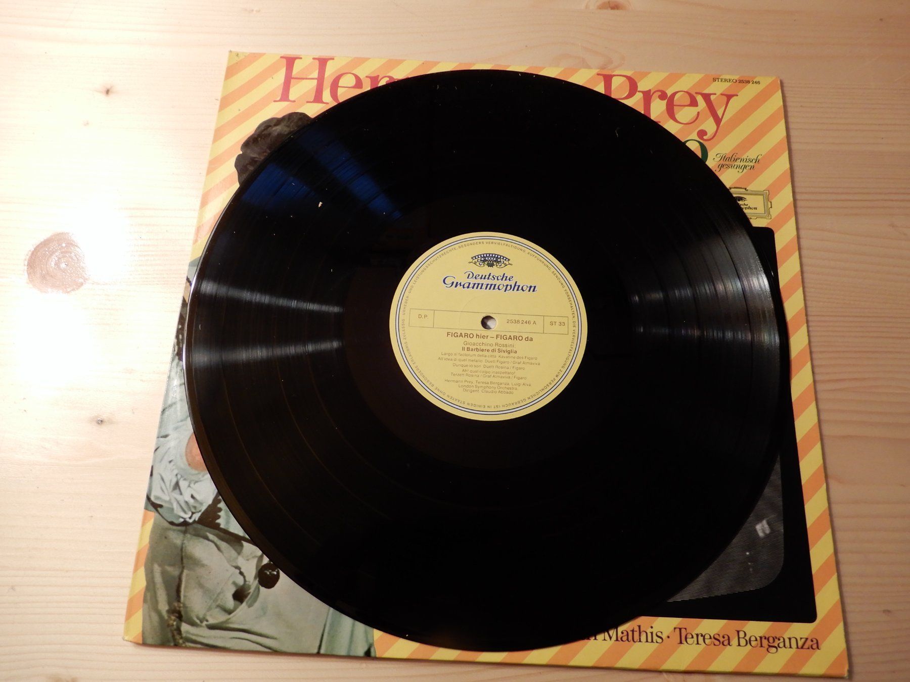 Schallplatten: Hermann Prey - Figaro Figaro dort Rossini da Mozart – Gebraucht aus Erstfeld von Mario_boe0 2