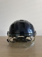 Velohelm ABUS Hyban+ mit Visier, Grösse 56–63 cm