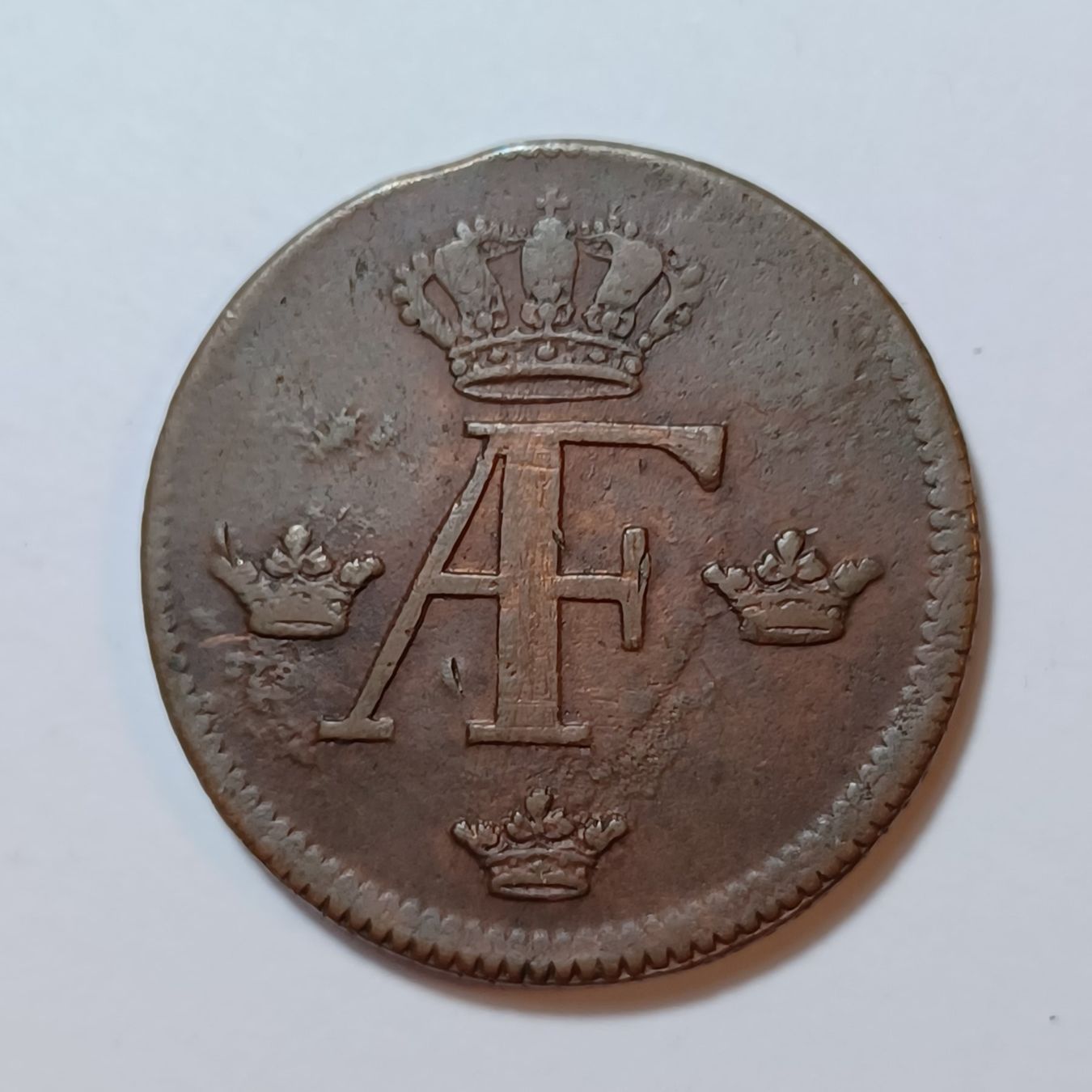 Tutti le monete: 1 Öre 1751 Schweden – Usato da Pfäffikon ZH venduto da Welt_Muenzen 1