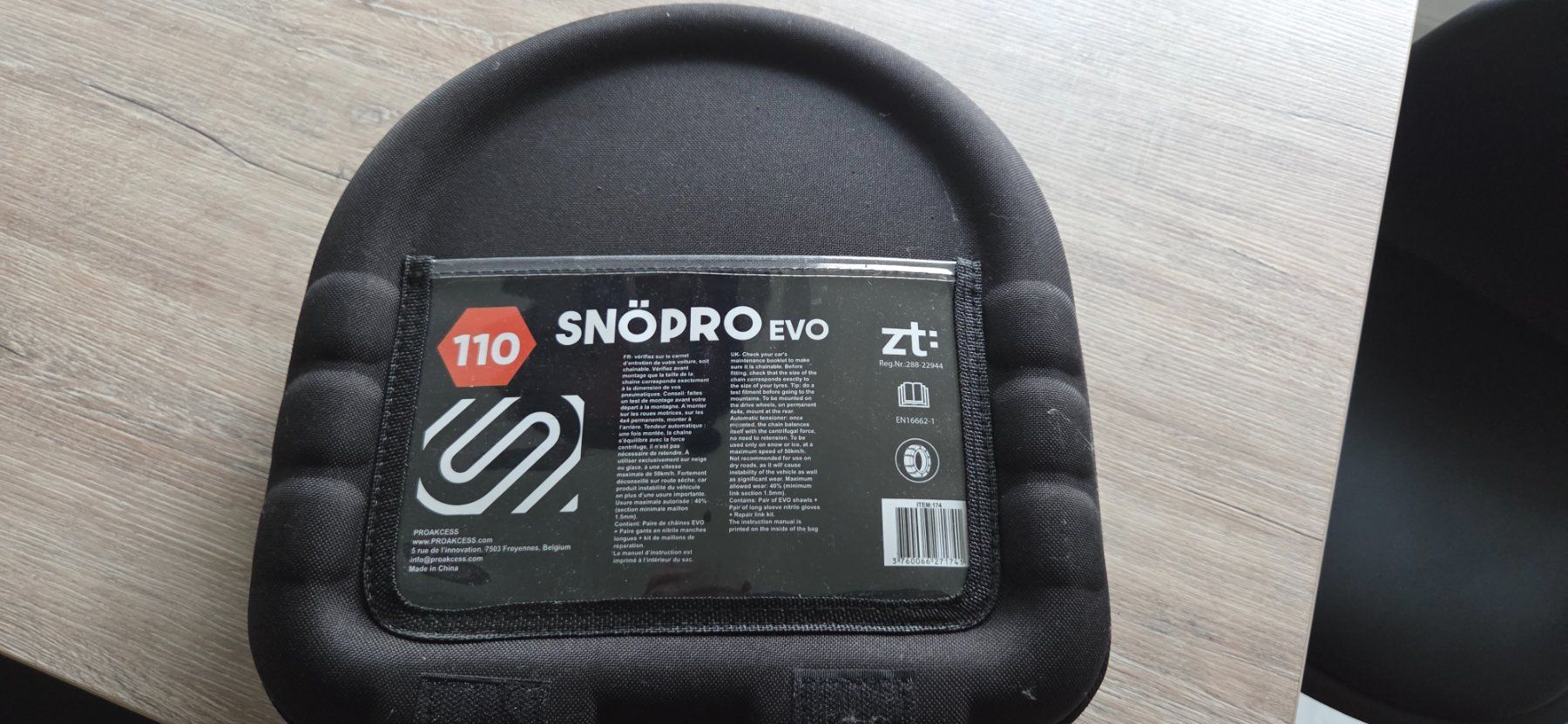 Catene da neve: Chaînes à neige Snöpro Evo 110 – Nuovo e nell'imballaggio originale da Treycovagnes venduto da DomStrato 2