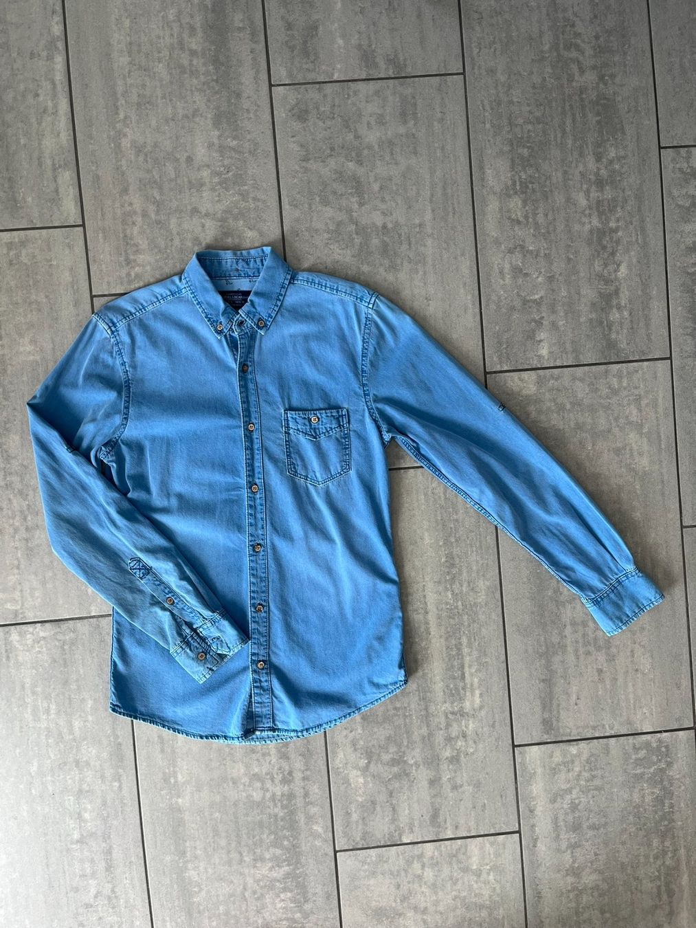 Pull&Bear Camicie: PULL&BEAR Hemd Hellblau – Usato da Otelfingen venduto da Denis_ZH