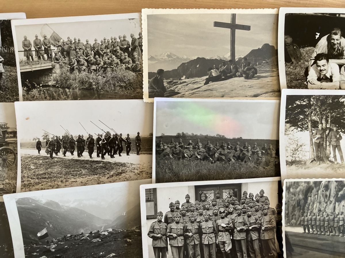 Cartoline postali: 28 Ansichtskarten Militär guter Zustand – Usato da Bauma venduto da Baumer71 3