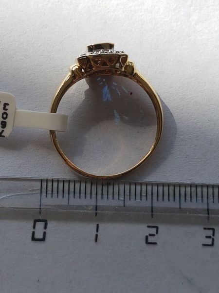 Bagues: Moderner 18 Kt. Goldring mit 6 Diamanten – Neuf (Voir description) à Unterägeri par Altgoldschmuck 9