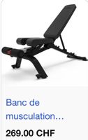 Banc de musculation réglable, excellent état