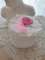 Haube Abdeckung WC-Rollen Shabby Chic Romantik Geburtstag