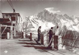 Chamonix, Téléférique du Brévent, Plan-Praz, datée 1947