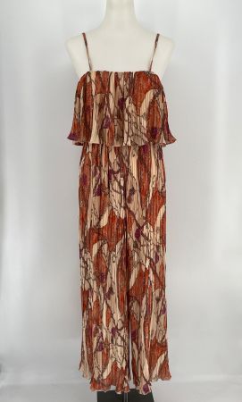 Eleganter Plissee-Jumpsuit, Gr. L von Belcci