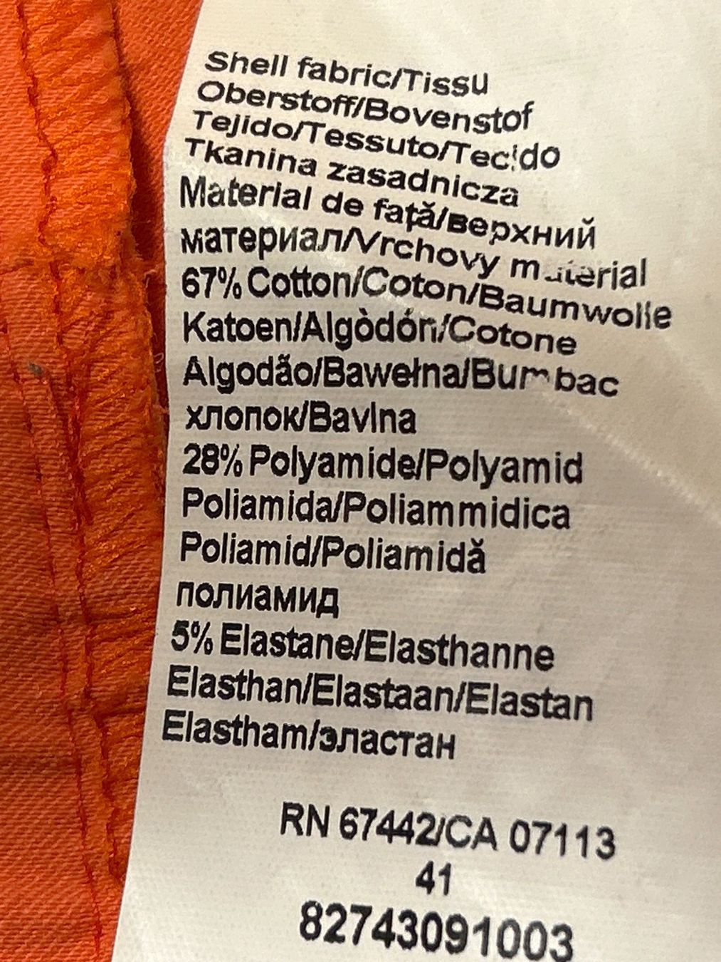 Pantaloni: 7/8 Sommerhose orange von Steilmann – Usato da Brunnen venduto da Nala2929 8