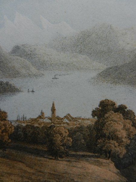 Incisioni: Vue de Küssnacht m Rigi – Usato da Risch venduto da Rischli15 4