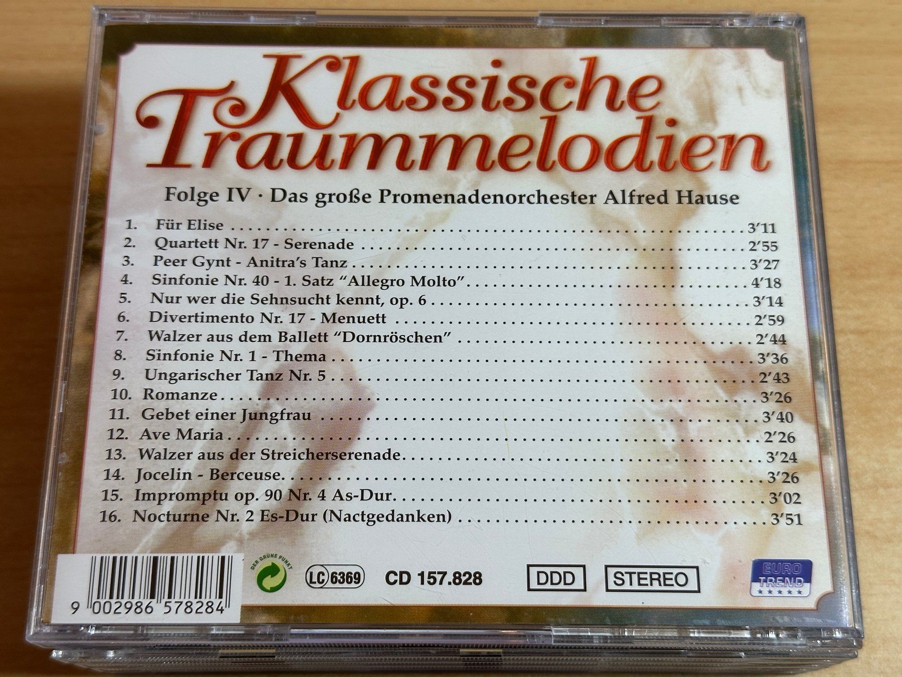 CD: Various - Klassische Traummelodien - 5 CD – Usato da Rikon im Tösstal venduto da Alpenmutz 3