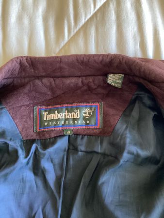 Timberland Lederjacke Lambskin Vintage
