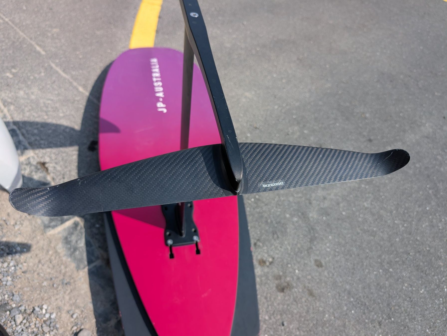 Surfboards & Schwimmbrette: Simmer Blackbird 1600ccm Wingfoil – Gebraucht aus Sachseln von Waschbaer84 3