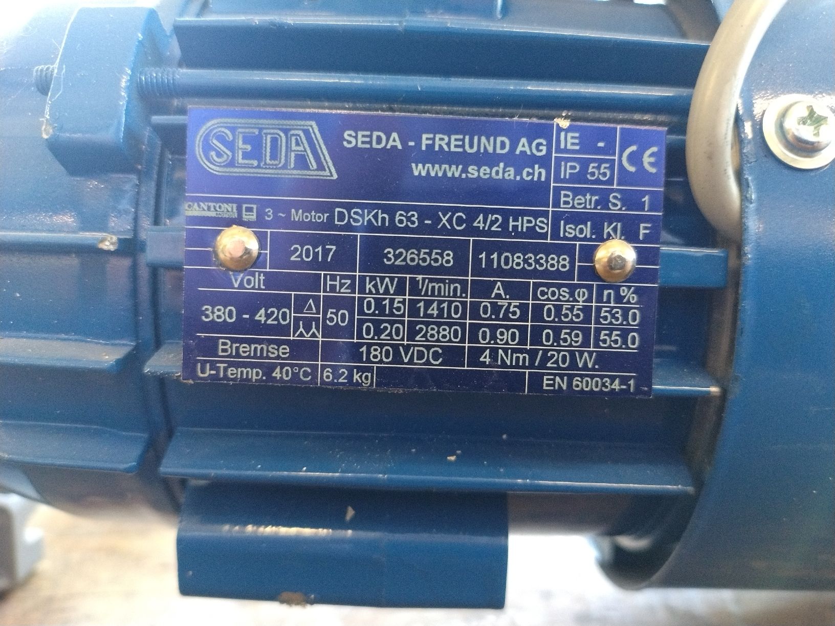 Motori: Getriebemotor  – Nuovo (secondo la descrizione) da Brüttisellen venduto da Grorbas 1