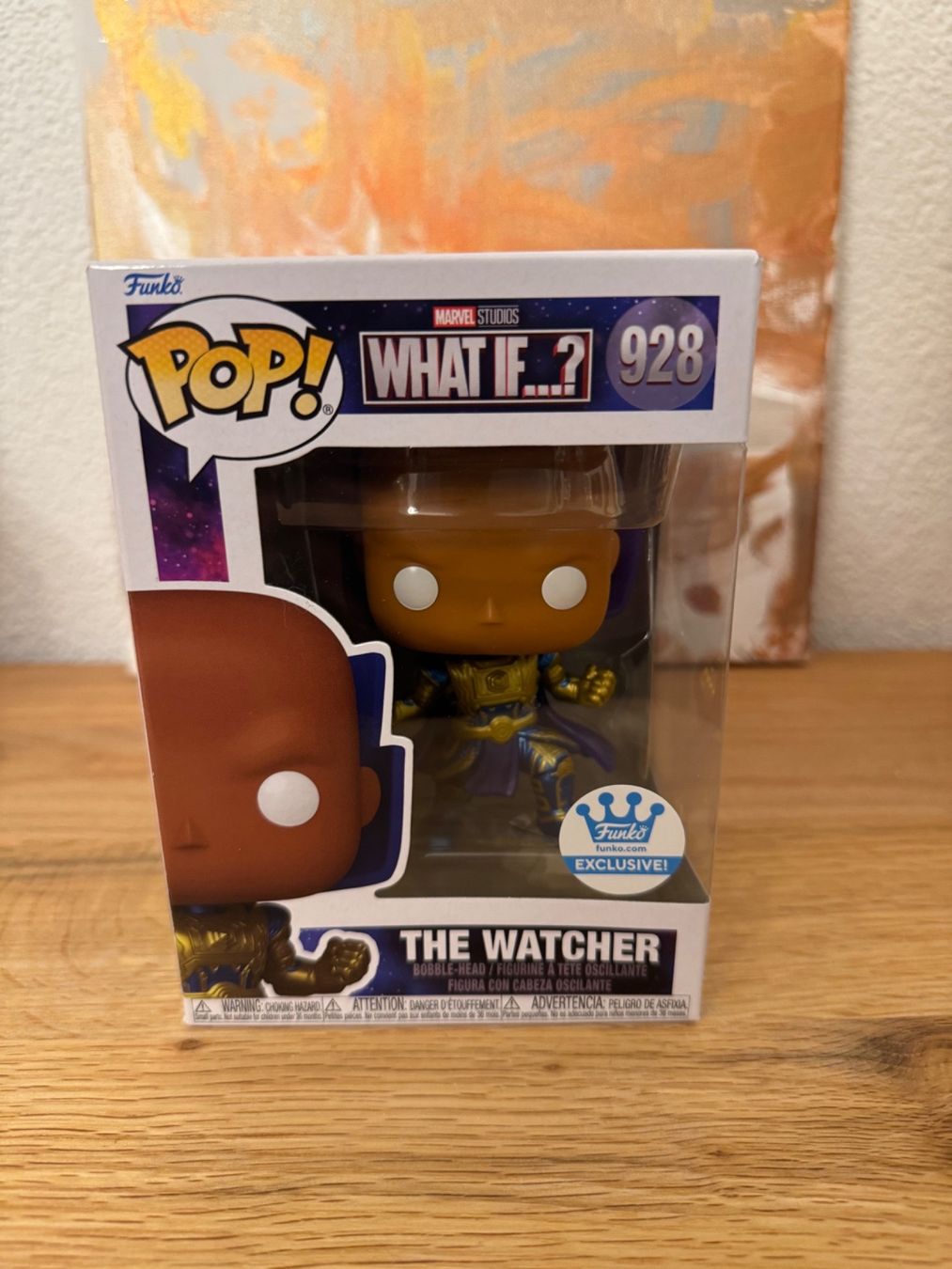 Funko Statuette: Funko Pop - What If..? The Watcher #928 – Nuovo e nell'imballaggio originale da Oensingen venduto da CSCollectors