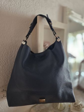 Mulberry Ledbury Hobo Bag blauw, neuwertig, ein Muss!
