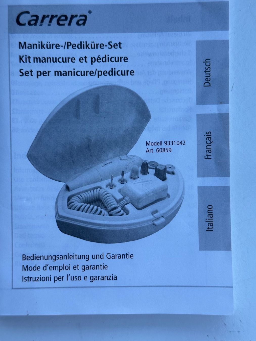 Manicure: Manikür -/ Pedikür - Set – Nuovo (secondo la descrizione) da Obstalden venduto da Porco13 4