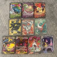 Pokemon Lot FullArt - EX und V Karten (Deutsch)
