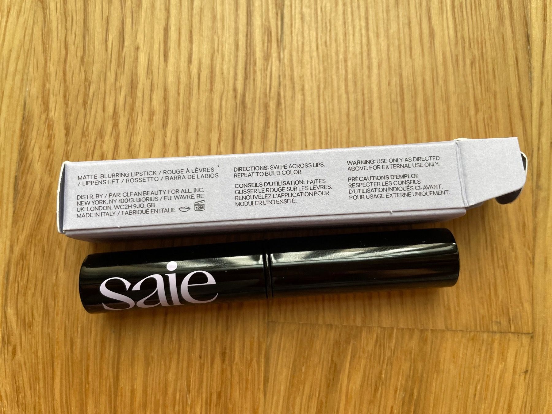 Make-up: Saie Lip Blur Matte Blurring Lipstick NEW – Nuovo e nell'imballaggio originale da Dübendorf venduto da Mangia14 5