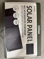 DÖRR Solar Panel PB-10000 mit Powerbank Neu