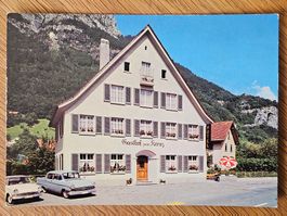 PK Hotel Kreuz Mels Heiligkreuz 1950 für 3.--