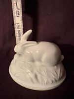 Limoges France Porzellan Hase – Deckeldose / Schmuckdose