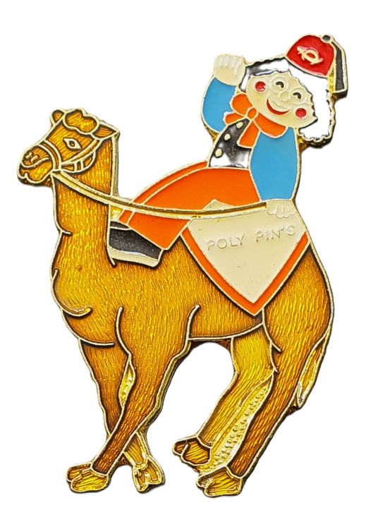 U194 - Poly Pin's Pin Reiter auf Kamel Camel ca. 3.5 x5 cm. | Kaufen ...