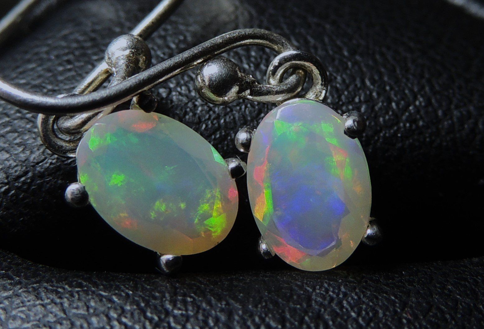 Ohrringe & -stecker: Opal Silber 925 Ohrringe 7 x 5 mm – Neu (gemäss Beschreibung) aus Waldenburg von schaller707 2