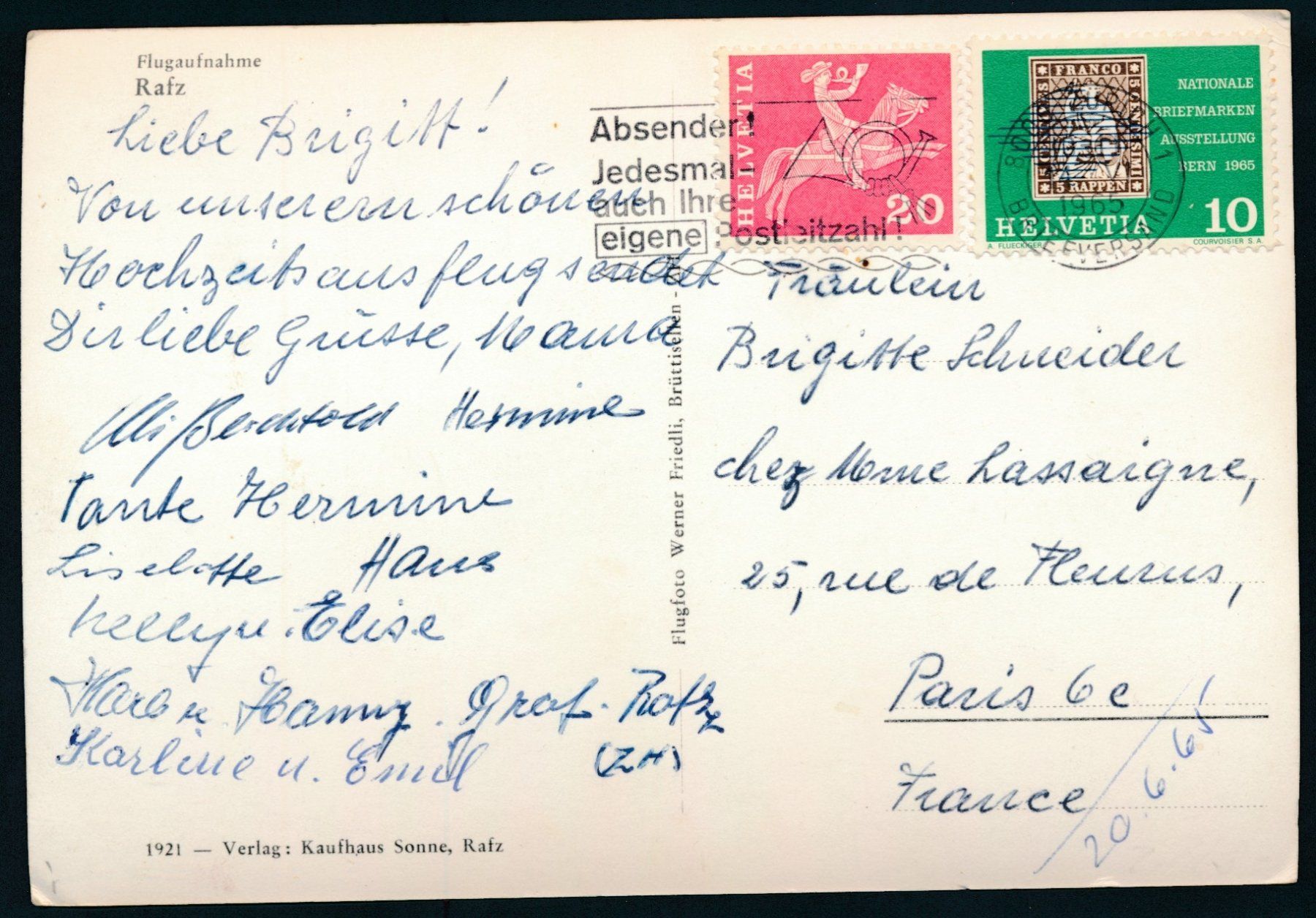 Cartes postales: AK: Rafz – D'occasion à Bonau par Profila3 1