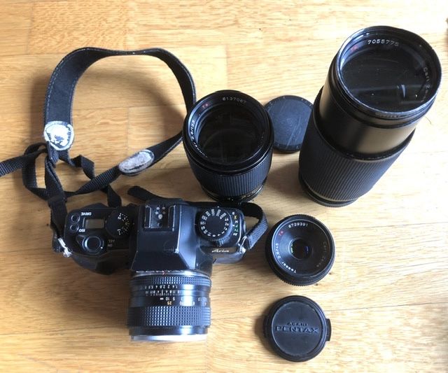 Contax Fotocamera: Appareils photo Contax ARIA + 4 objectifs + déclancheur – Usato da Fully venduto da bea_vl89