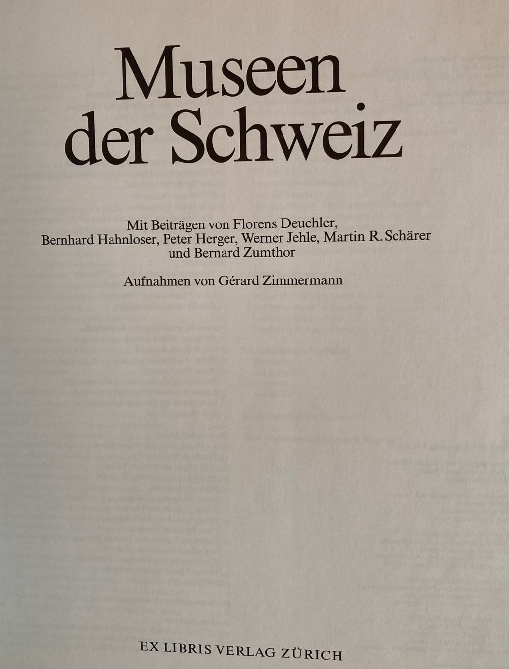 Libri: Museen der Schweiz – Usato da Liebefeld venduto da Rhy19 2