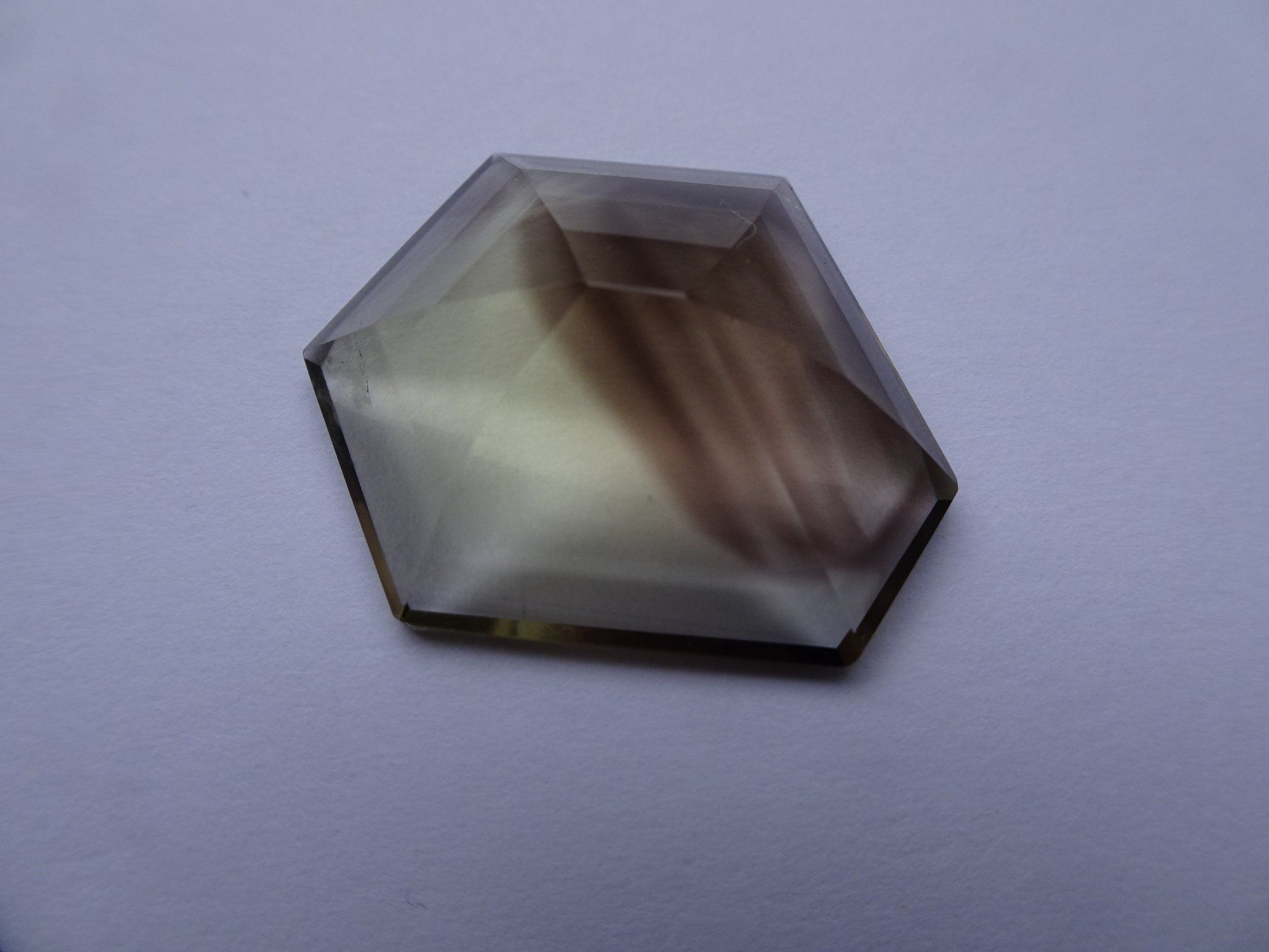 Edelsteine: Speziell geschliffener  Phantom Rauchquarz – Neu (gemäss Beschreibung) aus martina von Tignuppa 2