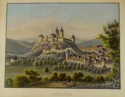 BURGDORF, AQUATINTA 1857