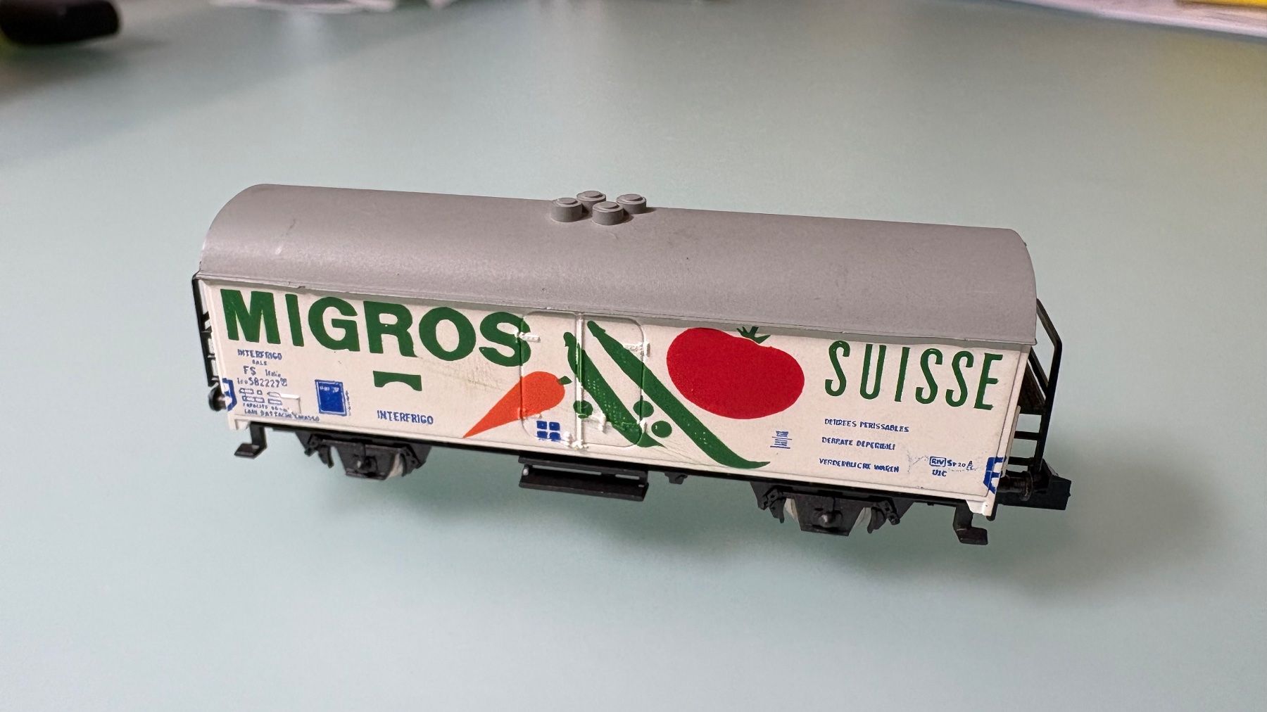Trix Modellini di ferrovie: Minitrix Güterwagons Spur N – Usato da Oensingen venduto da sternchen011 5
